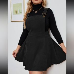 Corduroy Pinafore Dress